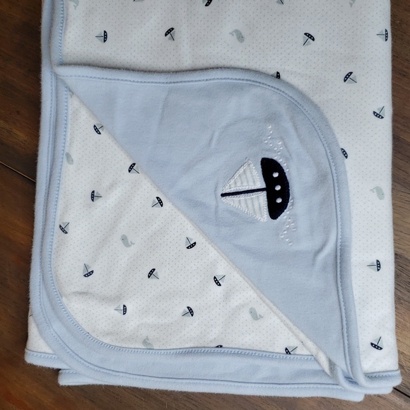 Gymboree Reversible Sailboat Blanket